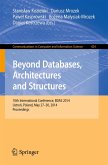 Beyond Databases, Architectures, and Structures (eBook, PDF)