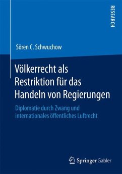 Völkerrecht als Restriktion für das Handeln von Regierungen (eBook, PDF) - Schwuchow, Sören C.