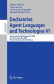 Declarative Agent Languages and Technologies VI (eBook, PDF)