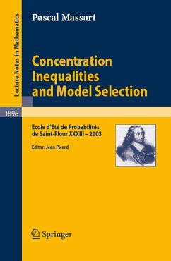 Concentration Inequalities and Model Selection (eBook, PDF) - Massart, Pascal
