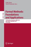 Formal Methods: Foundations and Applications (eBook, PDF)