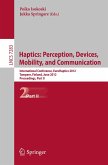 Haptics: Perception, Devices, Mobility, and Communication (eBook, PDF)