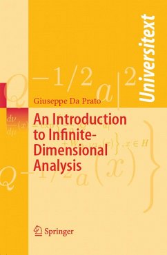 An Introduction to Infinite-Dimensional Analysis (eBook, PDF) - Da Prato, Giuseppe