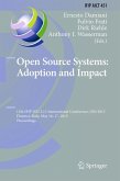 Open Source Systems: Adoption and Impact (eBook, PDF)