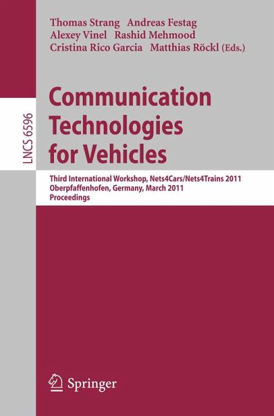 Communication Technologies for Vehicles (eBook, PDF)