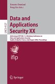 Data and Applications Security XX (eBook, PDF)