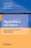 Digital Libraries and Archives (eBook, PDF)