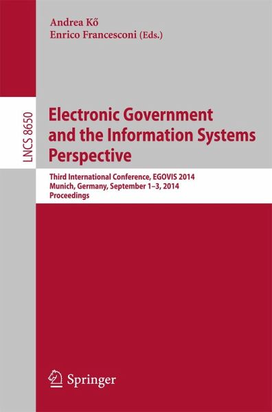 Electronic Government and the Information Systems Perspective (eBook, PDF)
