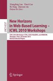 New Horizons in Web Based Learning -- ICWL 2010 Workshops (eBook, PDF)