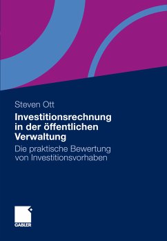 Investitionsrechnung in der öffentlichen Verwaltung (eBook, PDF) - Ott, Steven