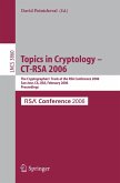 Topics in Cryptology -- CT-RSA 2006 (eBook, PDF)