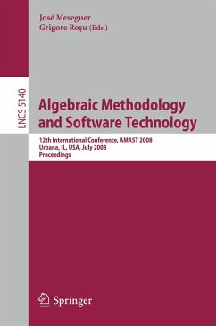 Algebraic Methodology and Software Technology (eBook, PDF)