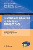 Research and Education in Robotics -- EUROBOT 2008 (eBook, PDF)