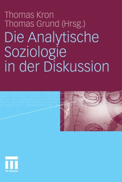 Die Analytische Soziologie in der Diskussion (eBook, PDF)