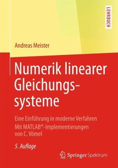 Numerik linearer Gleichungssysteme (eBook, PDF) - Meister, Andreas