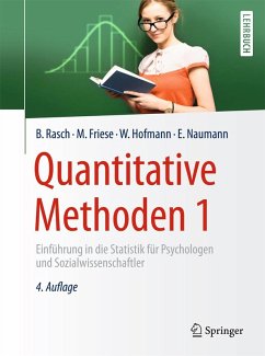 Quantitative Methoden 1 (eBook, PDF) - Rasch, Björn; Friese, Malte; Hofmann, Wilhelm; Naumann, Ewald