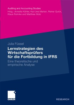 Lernstrategien des Wirtschaftsprüfers für die Fortbildung in IFRS (eBook, PDF) - Füssel, Julia