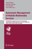 Autonomic Management of Mobile Multimedia Services (eBook, PDF)