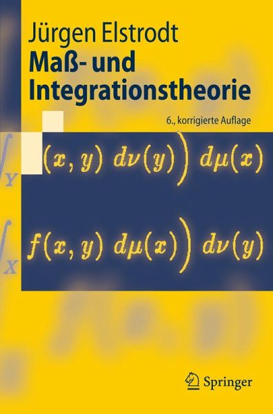 Maß- und Integrationstheorie (eBook, PDF)