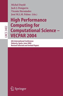 High Performance Computing for Computational Science - VECPAR 2004 (eBook, PDF)
