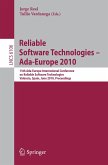 Reliable Software Technologies - Ada-Europe 2010 (eBook, PDF)
