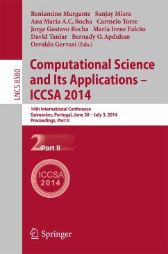 Computational Science and Its Applications - ICCSA 2014 (eBook, PDF)