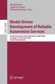 Model-Driven Development of Reliable Automotive Services (eBook, PDF)