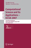 Computational Science and Its Applications - ICCSA 2007 (eBook, PDF)