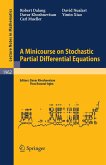A Minicourse on Stochastic Partial Differential Equations (eBook, PDF)