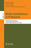 Nordic Contributions in IS Research (eBook, PDF)