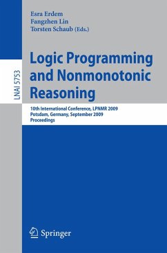 Cover Logic Programming and Nonmonotonic Reasoning (eBook, PDF)