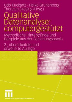 Qualitative Datenanalyse: computergestützt. (eBook, PDF)
