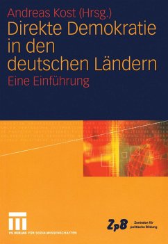 Direkte Demokratie in den deutschen Ländern (eBook, PDF)