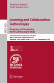 Learning and Collaboration Technologies: Designing and Developing Novel Learning Experiences (eBook, PDF)