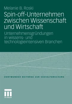 Spin-off-Unternehmen zwischen Wissenschaft und Wirtschaft (eBook, PDF) - Roski, Melanie Birgit