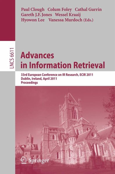 Advances in Information Retrieval (eBook, PDF) Advances in Information Retrieval (eBook, PDF)