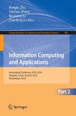 Information Computing and Applications, Part II (eBook, PDF)