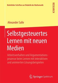 Selbstgesteuertes Lernen mit neuen Medien (eBook, PDF) - Salle, Alexander