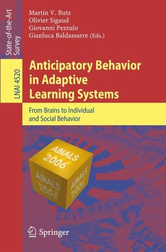 Anticipatory Behavior in Adaptive Learning Systems (eBook, PDF)