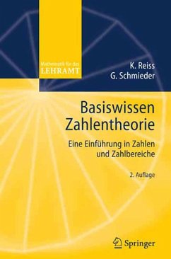 Basiswissen Zahlentheorie (eBook, PDF) - Reiss, Kristina; Schmieder, Gerald
