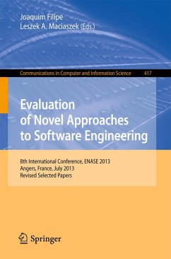 Evaluation of Novel Approaches to Software Engineering (eBook, PDF)