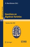 Questions on Algebraic Varieties (eBook, PDF)