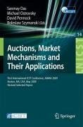 Auctions, Market Mechanisms and Their Applications (eBook, PDF)