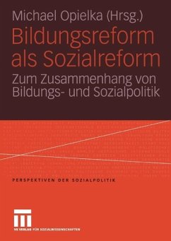 Cover Bildungsreform als Sozialreform (eBook, PDF)