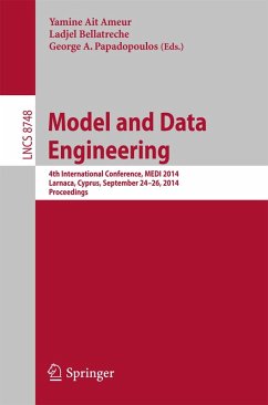 Model and Data Engineering (eBook, PDF)