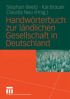 Handwörterbuch zur ländlichen Gesellschaft in Deutschland (eBook, PDF)