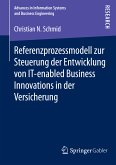Referenzprozessmodell zur Steuerung der Entwicklung von IT-enabled Business Innovations in der Versicherung (eBook, PDF)