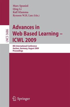 Advances in Web Based Learning - ICWL 2009 (eBook, PDF)