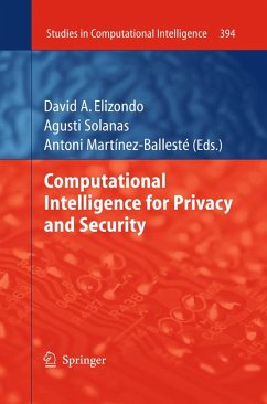 Computational Intelligence for Privacy and Security (eBook, PDF)