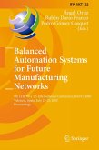 Balanced Automation Systems for Future Manufacturing Networks (eBook, PDF)